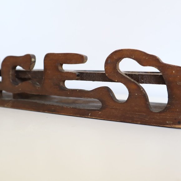 Vintage Wooden Spice Rack - Picture 5 of 14